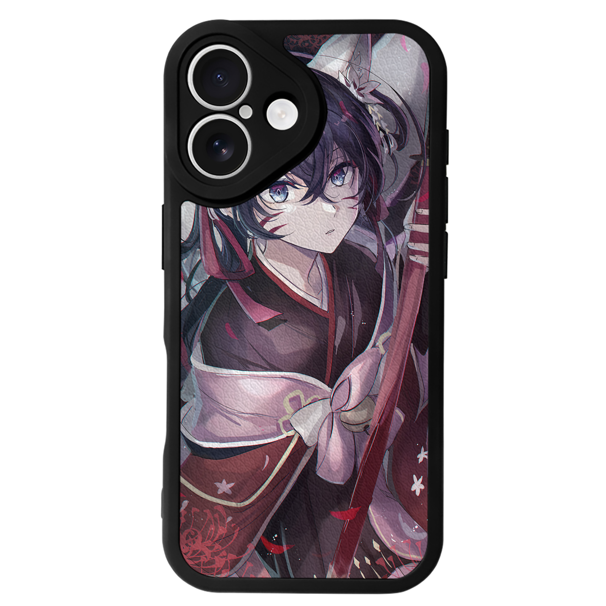 （画像用） 文豪ストレイドッグス Bungo Stray Dogs 【iPhone 16シリーズ対応】シリコンスマホケース（レザー調） 材質：シリコン